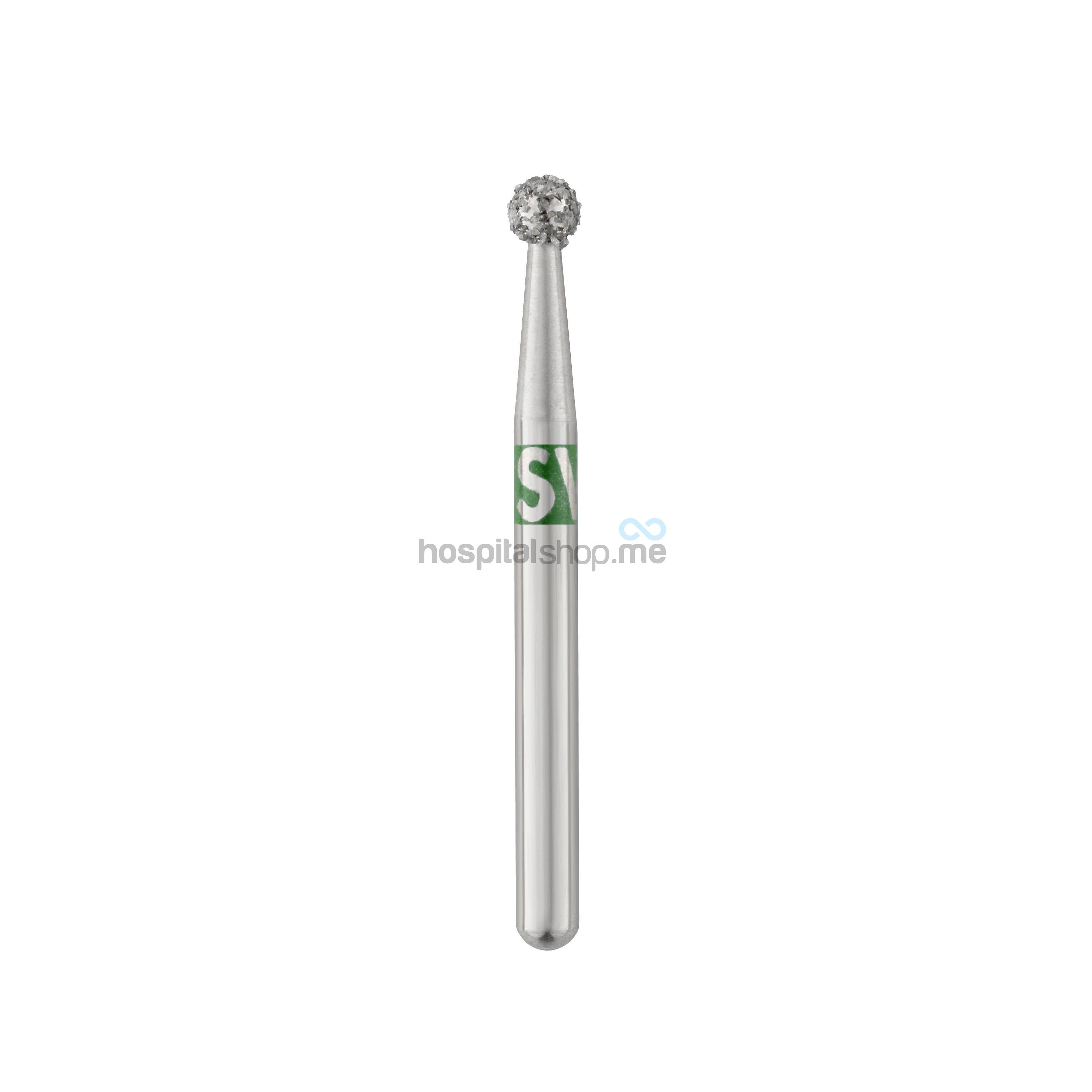Burs Diamond Round Shape 801 Medium Blue Band BR31 FG801018 5pcs