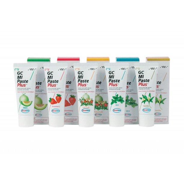 GC MI Paste Plus Topical Tooth Creme Containing Calcium, Phosphate & Fluoride 40 gms 35 ml Mint 328615/463311 10001762