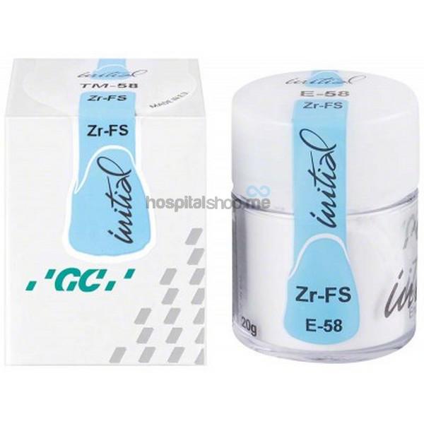 GC Initial ZR-FS Zirconium oxide ceramic Enamel 20 gms E-58 875068